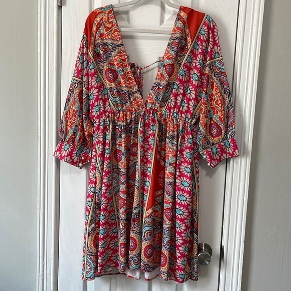 SHEIN Dresses & Skirts - NWOT floral dress/cover up